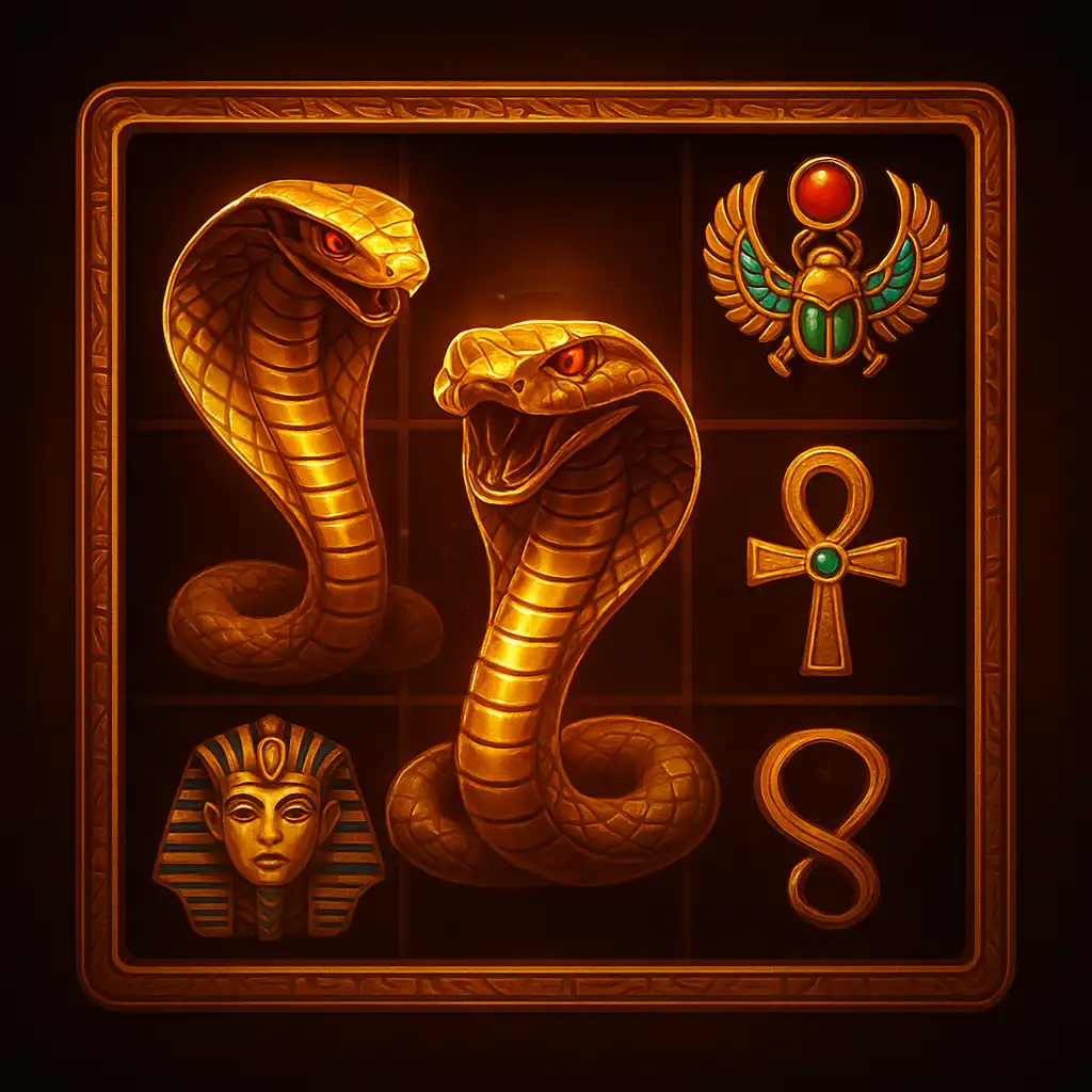 The Asp of Cleopatra slot game artwork