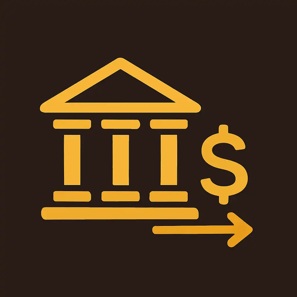 Bank Wire Transfer payment icon